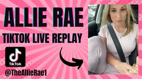 theallierae leaks|Allie Raes New Videos